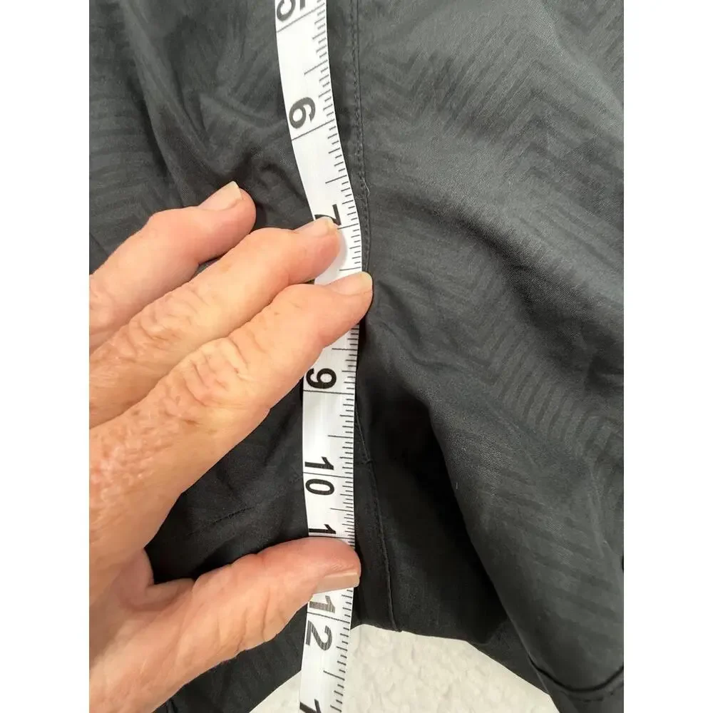 Nike DriFit Black Elastic Waistband Mesh Panels‎ Athletic Shorts Medium